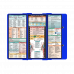 WhiteCoat Clipboard® Trifold - Blue Physical Therapy Edition